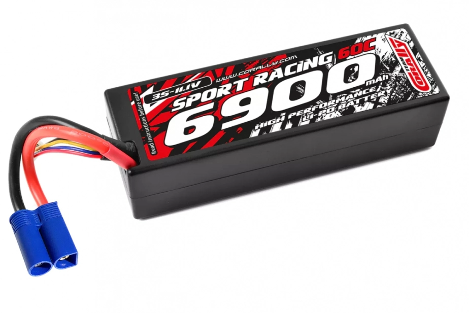 Sport Racing 50C - 6700mAh - 3S - 11,1V - EC-5 - Hardcase
