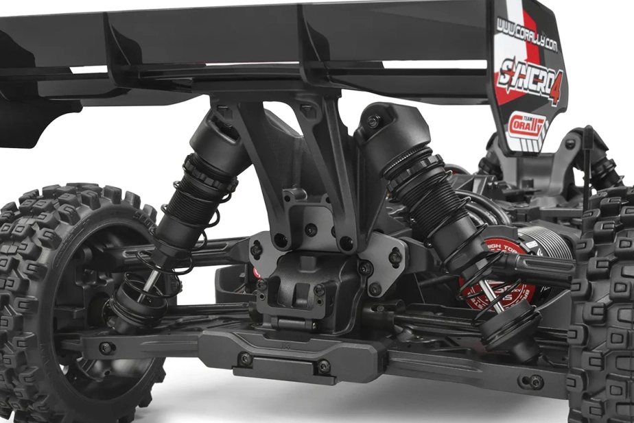SYNCRO-4 - BUGGY 4WD 3-4S Brushless - RTR - 2026 červená