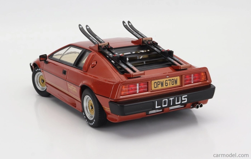Kk-scale Lotus Esprit Turbo 1981 With Ski - Con Sci 1:18 Copper Met