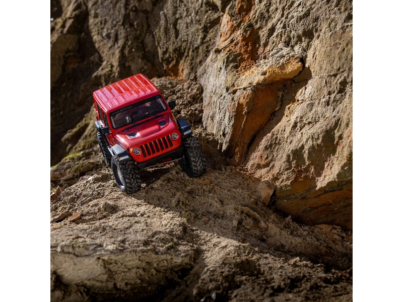 RC auto Axial SCX10III Jeep JLU Wrangler 4WD 1:10 RTR, oranžová