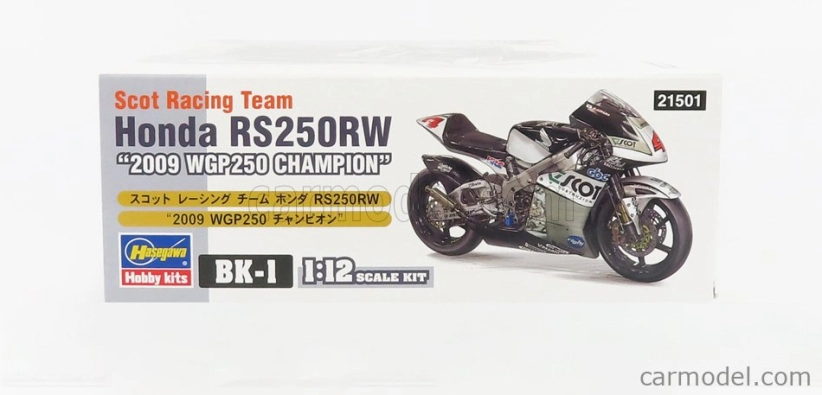 Hasegawa Honda Rs250rw N 4 250gp Champion Season 2009 H.aoyama 1:12 /