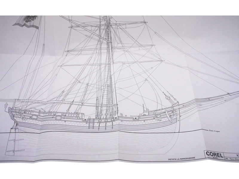 COREL King of Prussia 1777 1:42 kit