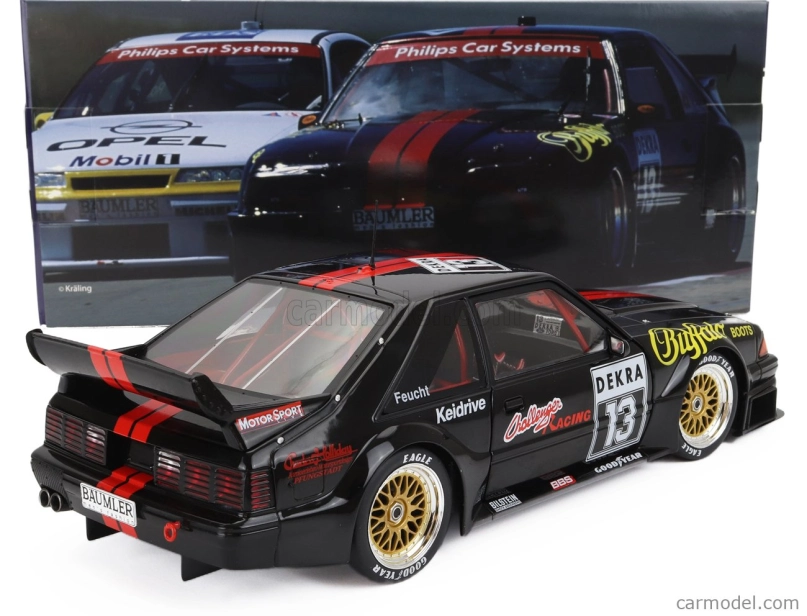 Werk83 Ford usa Mustang 5.0 N 13 Dtm Season 1994 Jurgen Feucht 1:18 Černá Červená