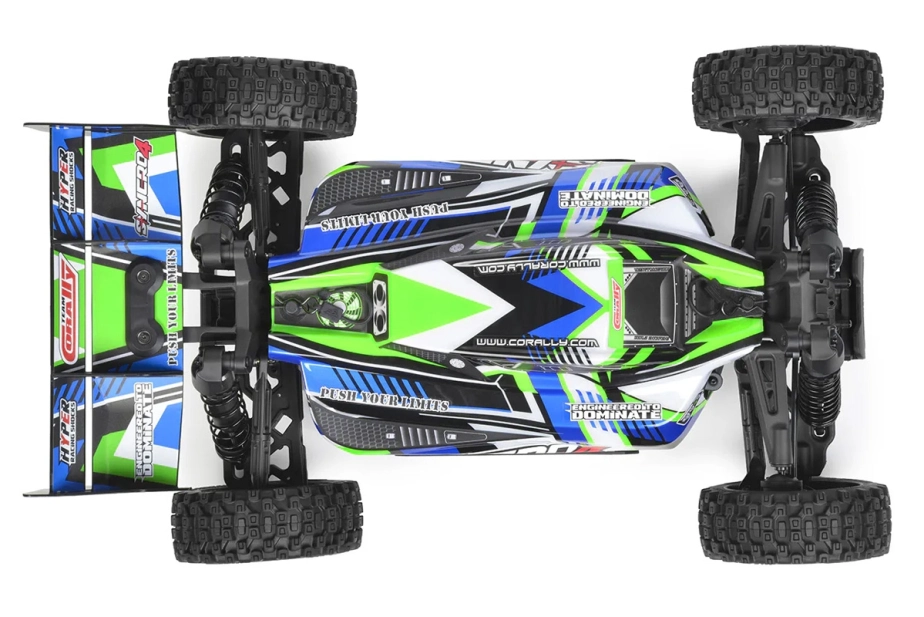 SYNCRO-4 - BUGGY 4WD 3-4S Brushless - RTR - 2026 zelená