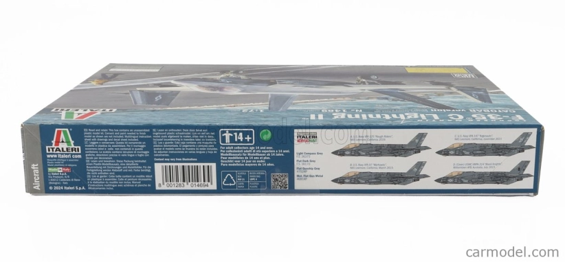 Italeri Lockheed martin F-35 C Lightning Ii Vojenské lietadlo 2011 1:72 /