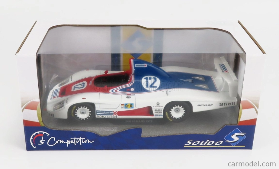 Solido Porsche 936 2.1l Turbo Team Essex Motorsport N 12 24h Le Mans 1979 J.ickx - B.redman - J.barth 1:18 Biela červená modrá