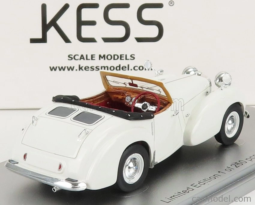 Kess-model Triumph Roadster Open 1949 1:43 White
