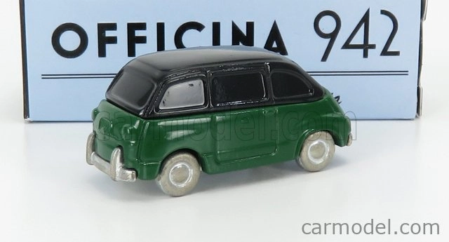 Officina-942 Fiat 600 Multipla 1956 1:76 zelená čierna