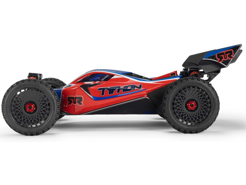 RC auto Arrma Typhon Mega 665 1:8 4WD RTR, červená