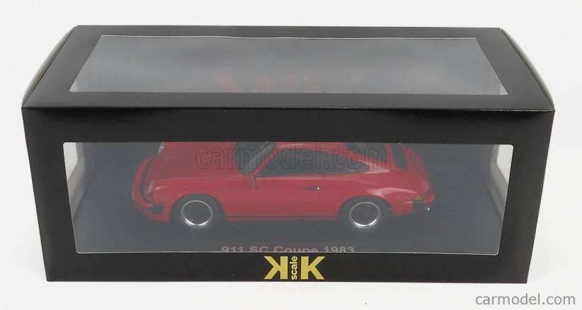 Porsche 911 Sc Coupe 1983 v mierke 1:18 Červená