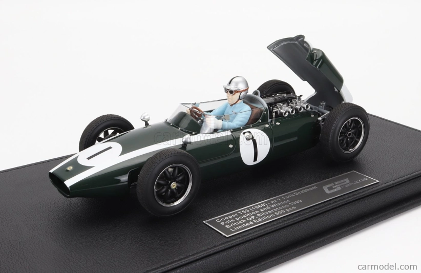 Gp-replicas Cooper F1 T53 N 1 Jack Brabham 1:18, tmavě zelená