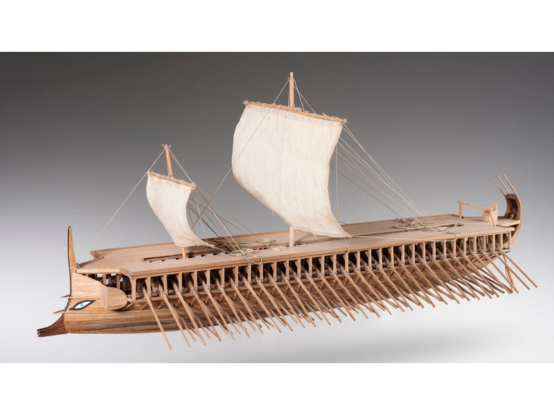 Dušek grécka triréma 480 pr. n. l. 1:72 kit
