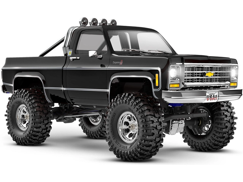 ROZBALENO - RC auto Traxxas TRX-4M Chevrolet K10 1979 1:18 RTR, černá