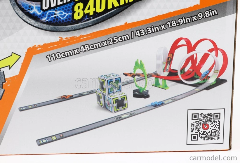 Bburago Accessories Diorama - Go Gears Extreme Double Vortex With 2x Cars Included 1:64 Různé