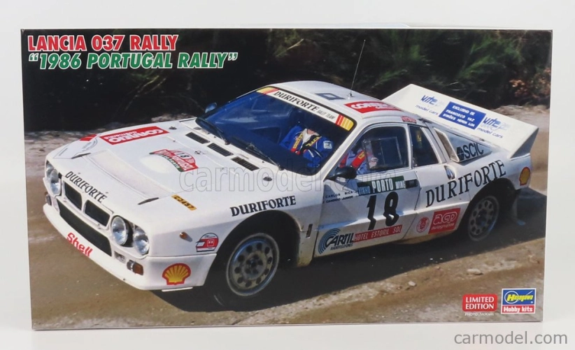 Hasegawa Lancia 037 Rally N 18 Rally Portugal 1986 C.bica - C.junior 1:24 /