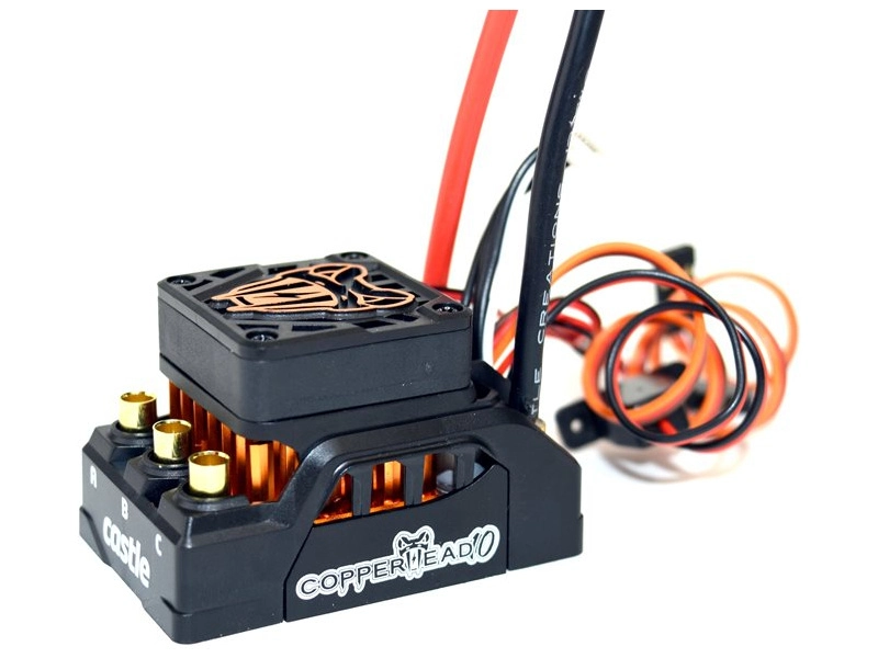 Castle motor 1406 7700ot/V senzored, reg. Copperhead