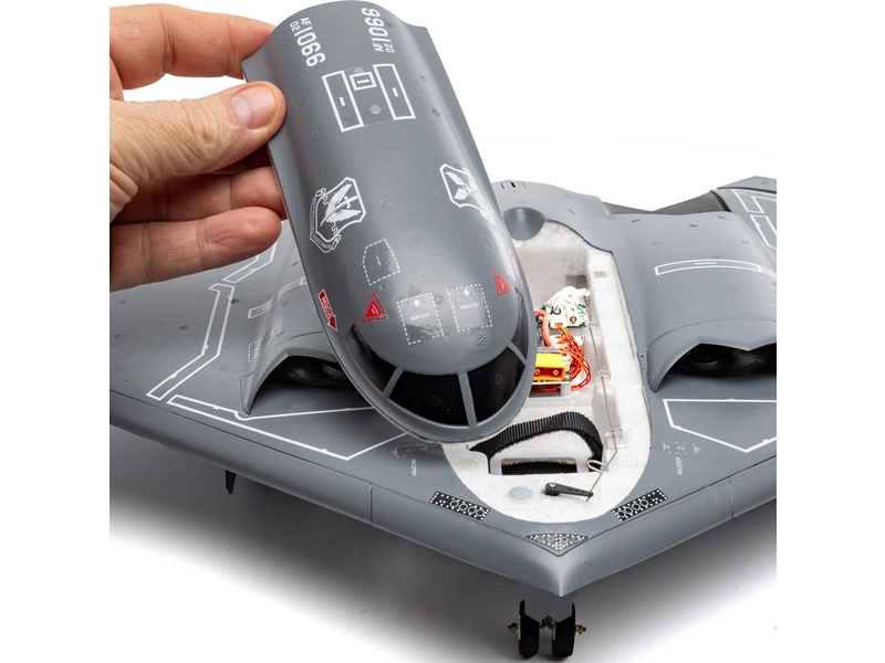 RC letadlo E-flite Micro B-2 Spirit Twin 30mm EDF BNF Basic
