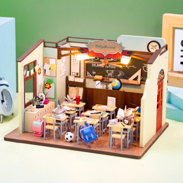 2Kids Toys Miniatúrny domček Školská trieda