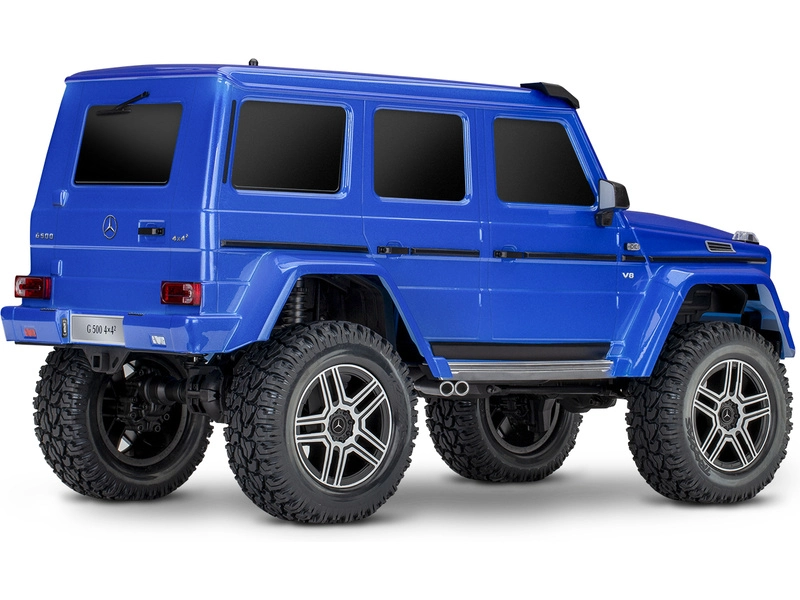 RC auto Traxxas TRX-4 Mercedes G500 1:10 s LED osvětlením TQi, černá