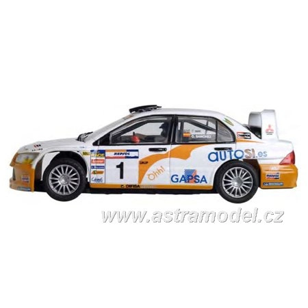 SCX Mitsubishi Lancers EVO VIII WRC
