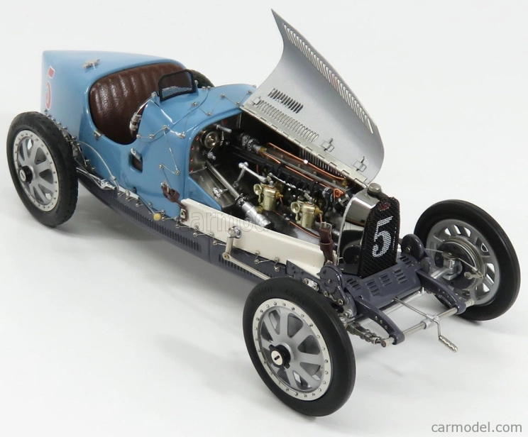 Cmc Bugatti T35 N 5 Nation Coulor Project Argentina 1924 1:18 Světle Modrá Bílá