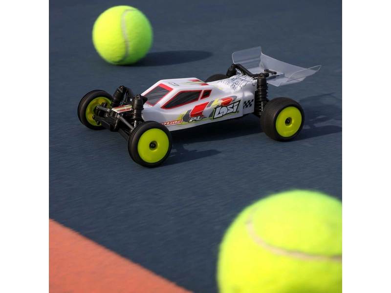 RC auto Losi Micro-B 1:24 RTR, strieborné
