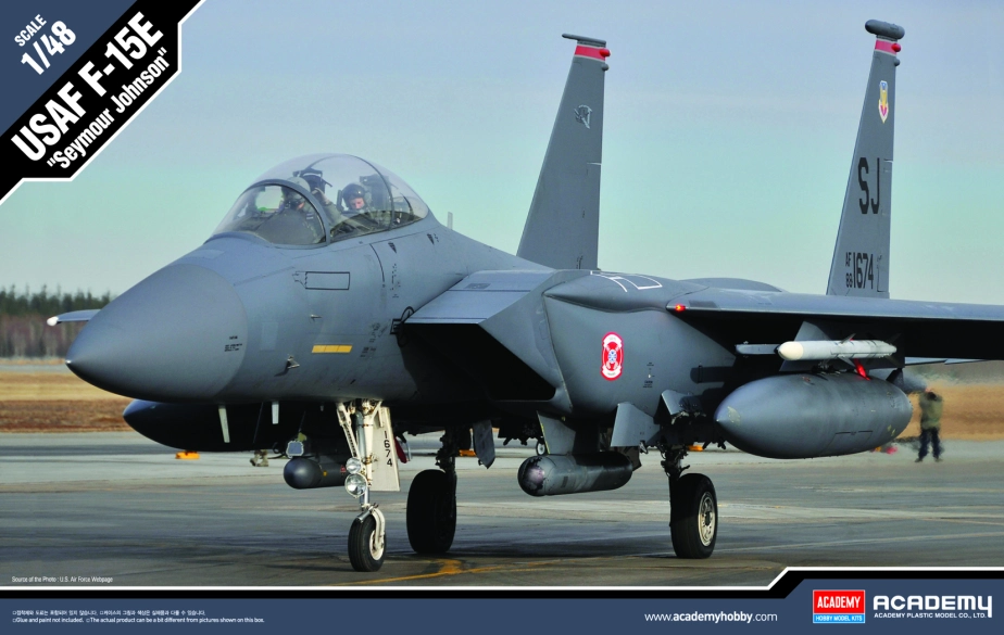 Academy McDonnell F-15E Seymour Johnson (1:48)