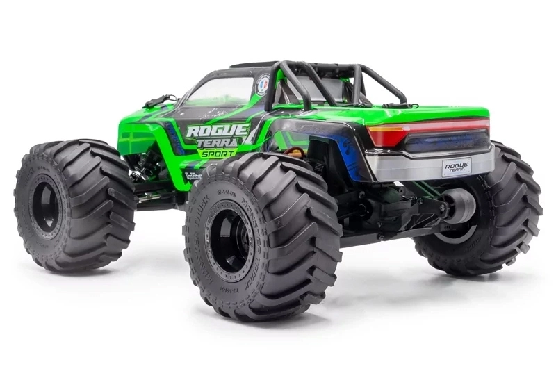 ROGUE TERRA SPORT RTR Brushless Monster Truck 4WD (15 kg servo), zelená