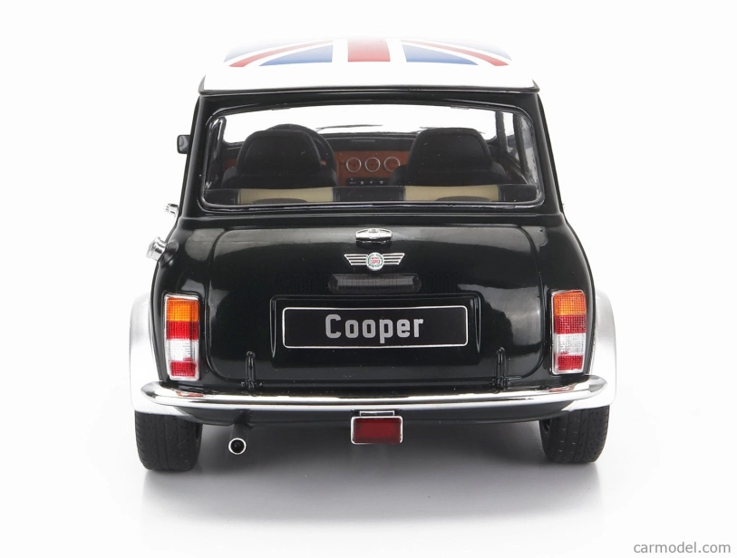 Mini Cooper Lhd 1992 s Union Jack 1:12 zelená biela