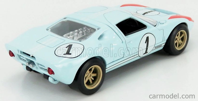 Norev Ford usa Gt40 Mkii 7.0l V8 Team Shelby American Inc. N 1 2nd (but Really Winner) 24h Le Mans 1966 K.miles - D.hulme 1:43 Světle Modrá