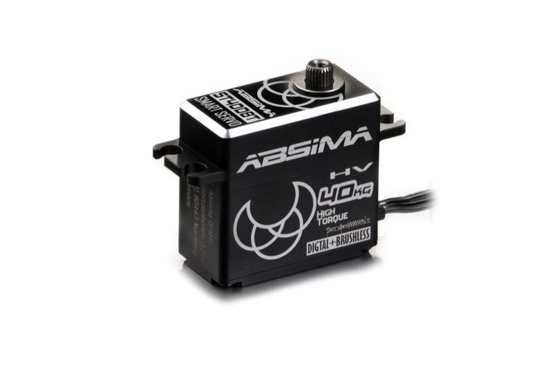 Servo Absima HV ST40DBT Alu Digital, vodoodolné IP65, 29 kg/cm, 0,12 s/60°