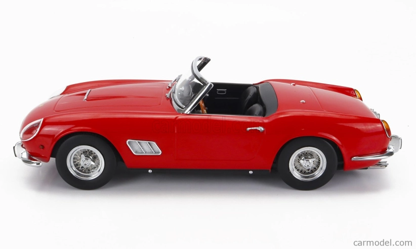 Kk-scale Ferrari 250gt California Spider With Hard-top 1960 1:18 Červená Černá