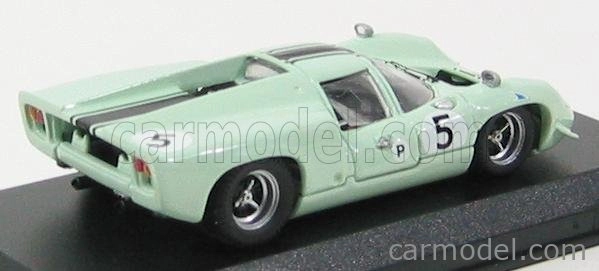 Najlepší model Lola T70 Coupe N 5 Brands Hatch 1967 M.de Udy 1:43 Light Green Black