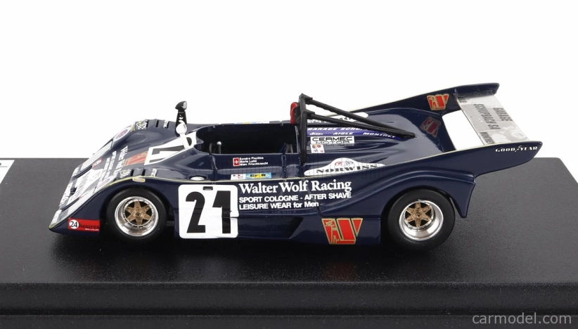 Trofeu Cheetah G601 Spider Team Racing Fans N 21 24h Le Mans 1980 Marc Frischknecht - Sandro Plastina - Mario Luini 1:43 Blue