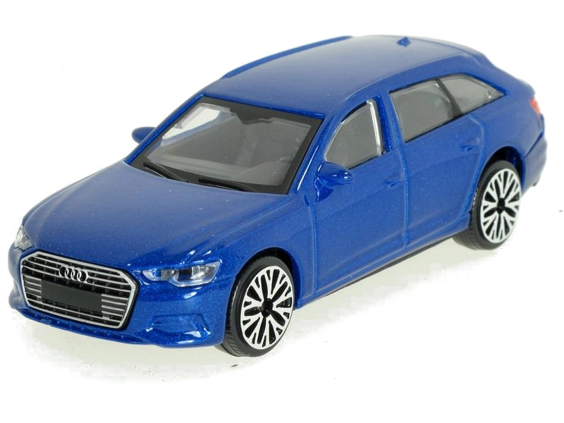 Bburago Audi A6 Avant 1:43 modrá metalíza