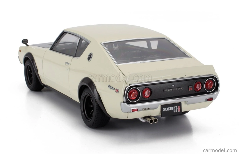 Autoart Nissan Skyline 2000 Gt-r (kpgc110) Vyladená verzia Coupe 1973 1:18 Biela čierna