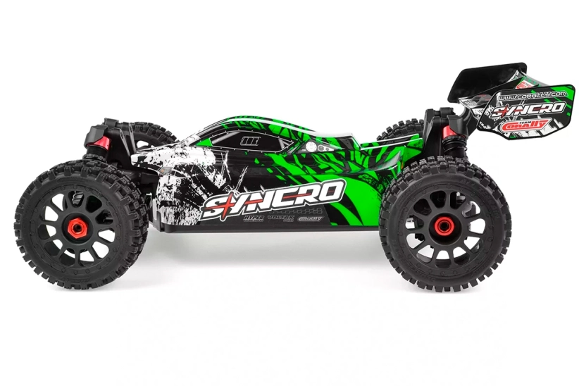 RC auto SYNCRO – BUGGY 2WD 3-4S – RTR, zelená