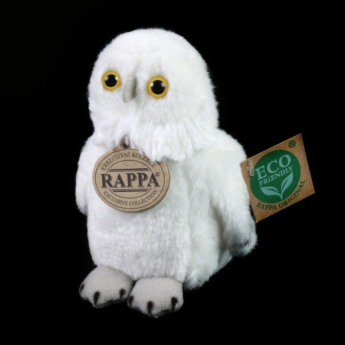 Rappa Plyšová sova 13 cm ECO-FRIENDLY