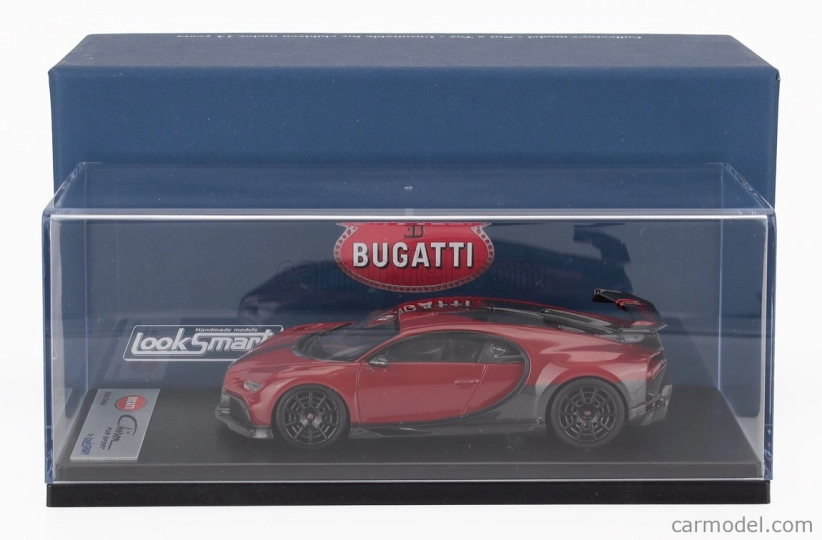 Looksmart Bugatti Chiron Pur Sport N 16 2020 1:43 Italská Červená