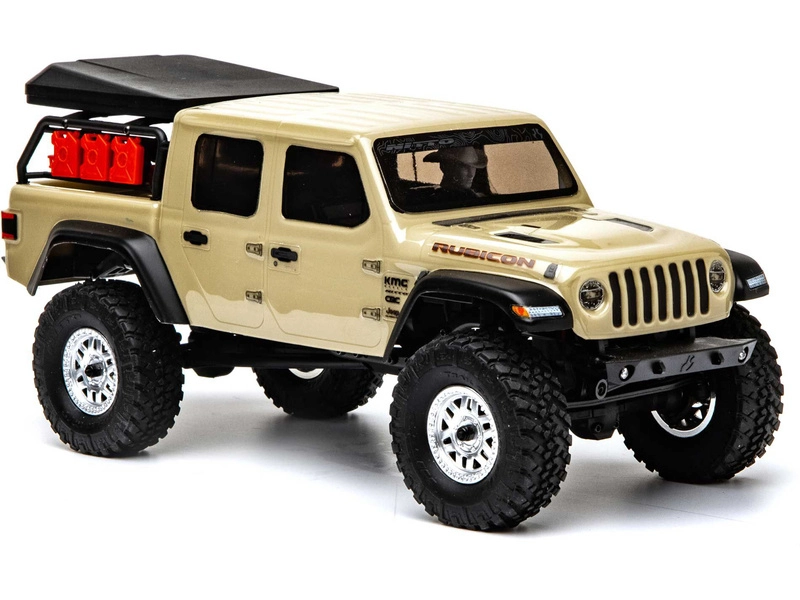 BAZAR – RC auto Axial SCX24 Jeep Gladiator 1:24 4WD RTR, krémová
