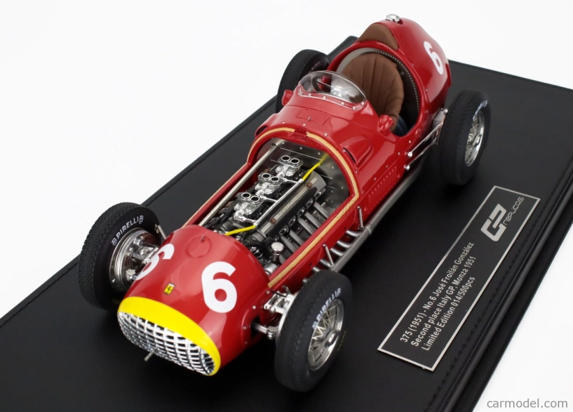 Gp-replicas Ferrari F1  375 N 6 2nd Italy Monza Gp 1951 Jose Frolian Gonzalez 1:18 Red