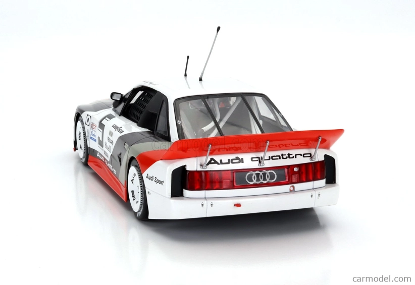 Werk83 Audi 90 Quattro Imsa Gto Team Audi Sport N 5 2. Laguna Imsa 1989 Hurley Haywood 1:18 Bielo-šedo-červená
