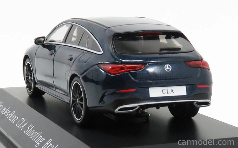 Spark-model Mercedes benz Cla-class Shooting Brake (x118) 2019 1:43 Denim Blue Met
