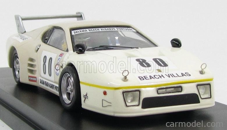 Najlepší model Ferrari 512bb N 80 Silverstone 1982 Phillips - Earle - Jones 1:43 Cream
