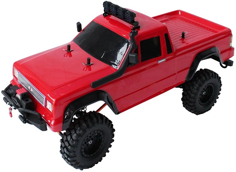 RC auto DF-4S Crawler XL 313mm Edition, červená