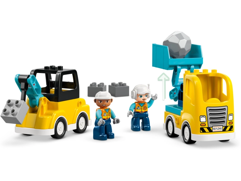 LEGO DUPLO - Vozidlá na stavbe 3 v 1