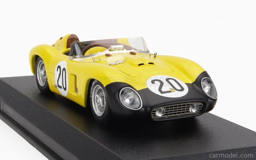 Art-model Ferrari 500tr Spider Team Equipe Natione Belge N 20 1:43, žlutá