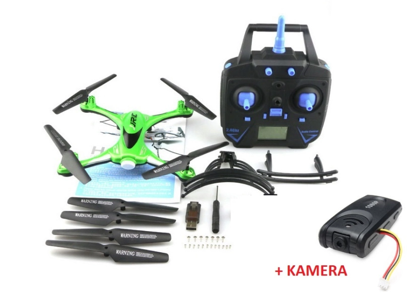 RC dron JJRC H31 s kamerou, zelená