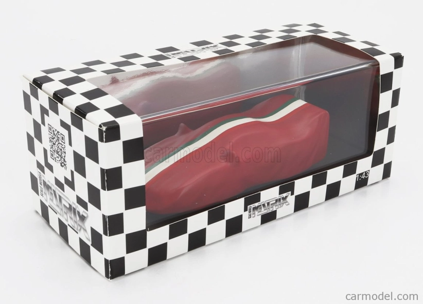 Modely v mierke Matrix Ferrari Under Cover - F40 Race Version 1987 1:43 Red