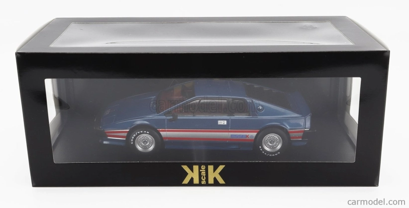 Lotus Esprit Turbo 1981 v mierke 1:18 modrý